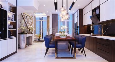 Thiết kế nội thất bếp hiện đại