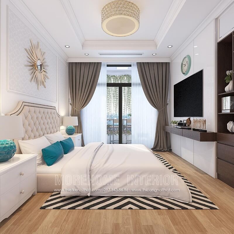 Giường ngủ biệt thự Giường ngủ biệt thự